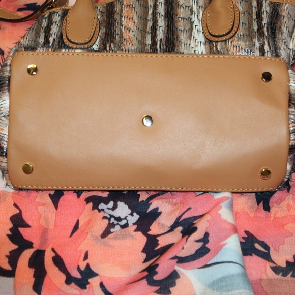 Abro Leather made in Romania Ostrich style satchel - Picture 8 of 11